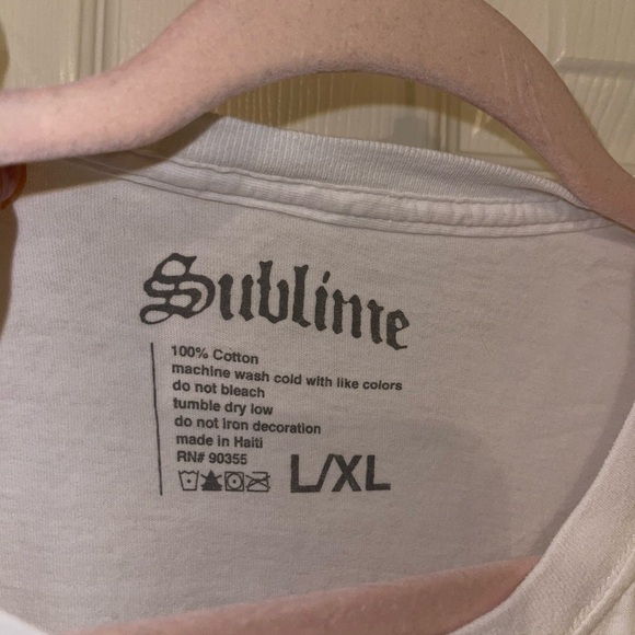 Sublime distressed tee tshirt large xl oversized urban outfitters - Picture 2 of 3